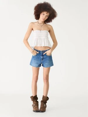 Stradivarius Luźny top bandeau  Czarny