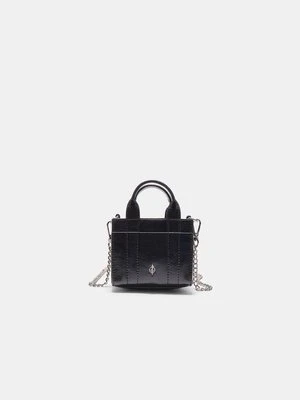 Zdjęcie produktu Stradivarius Mała torba tote  Czarny
