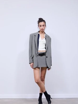 Stradivarius Marynarka oversize  Ciemnoszary