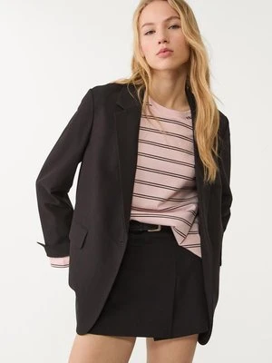 Stradivarius Marynarka regular fit  Czarny