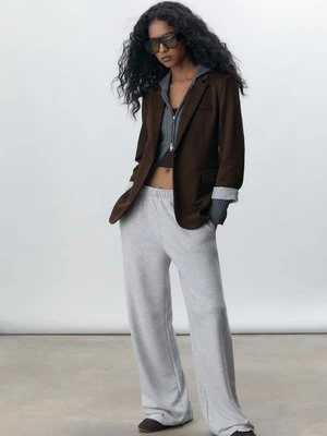 Stradivarius Marynarka slim fit  Brązowy