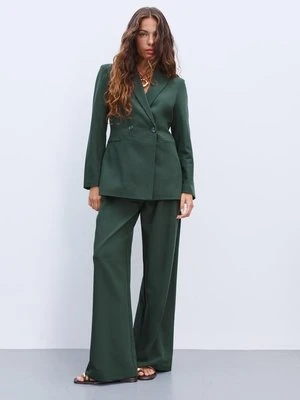 Stradivarius Marynarka slim fit dwurzędowa