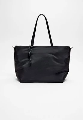 Stradivarius Materiałowa torba shopper basic  Czarny