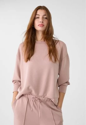 Stradivarius Miękka bluza basic  Cielisty róż