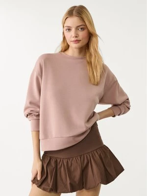Stradivarius Miękka bluza basic  Cielisty róż