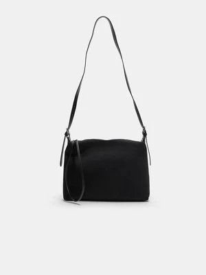 Stradivarius Miękka torba na ramię  Czarny