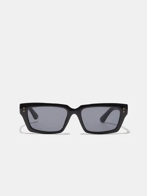 Stradivarius Okulary przeciwsłoneczne z tworzywa  Czarny
