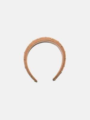 Stradivarius Opaska z objętością  Brązowy