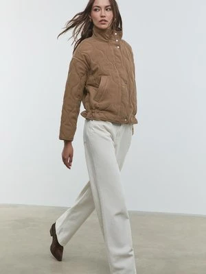 Stradivarius Pikowana kurtka  Brązowy