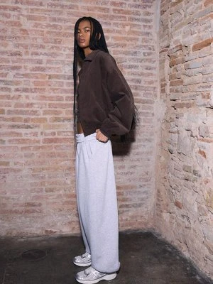 Stradivarius Pikowana kurtka sztruksowa  Brązowy