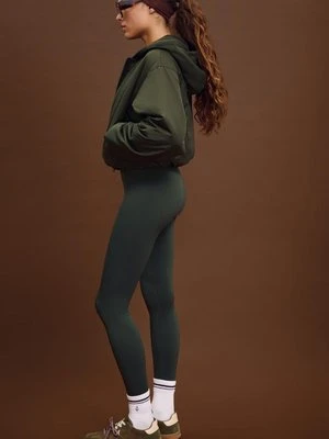 Stradivarius Pikowana kurtka z bufiastymi rękawami