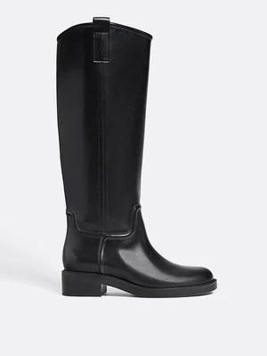 Zdjęcie produktu Stradivarius Płaskie buty jeździeckie  Czarny
