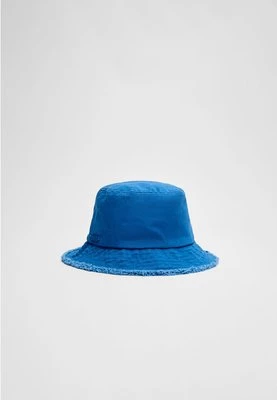 Stradivarius Płócienny rybacki kapelusz  Błękit elektryczny