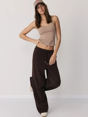 Stradivarius Podstawowa koszulka na ramiączkach  Beżowy