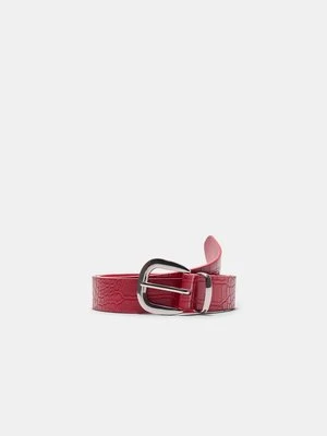 Stradivarius Podstawowy pasek  Czerwony