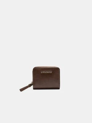 Stradivarius Portfel na zamek błyskawiczny  Brązowy