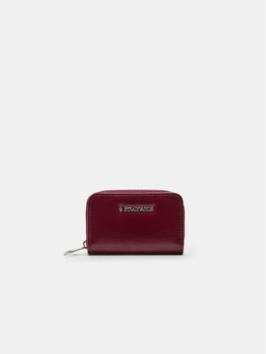 Stradivarius Portmonetka z suwakiem  Burgundowy