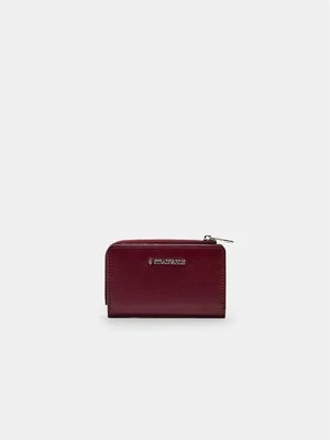 Stradivarius Portmonetka z suwakiem  Burgundowy