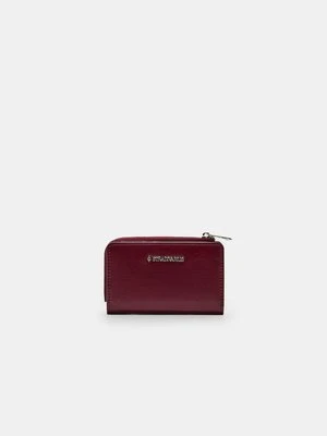 Stradivarius Portmonetka z suwakiem  Burgundowy
