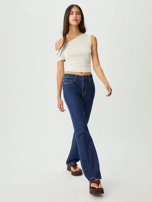 Stradivarius Jeansy o prostym kroju  WYBLAKŁY DENIM