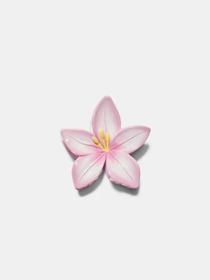 Stradivarius Spinka do włosów z kwiatami  Jasnoróżowy