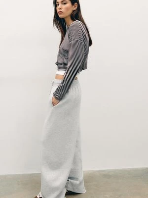 Stradivarius Spodnie jogger super barrel  Popielaty