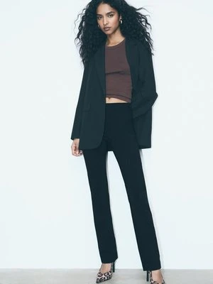 Stradivarius Spodnie slim fit  Czarny