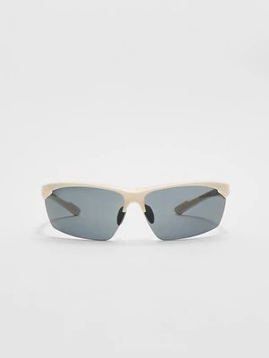 Stradivarius Sportowe okulary przeciwsłoneczne  Czarny
