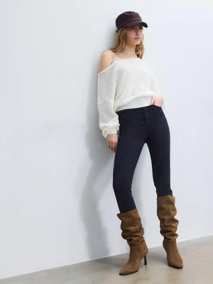 Stradivarius Super wysoki stan  Ciemnomorski