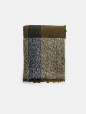 Stradivarius Szal w kratę  Khaki