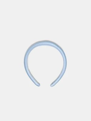 Stradivarius Sztywna opaska w paski  Niebieski