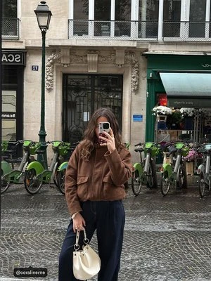 Stradivarius Sztywny worek z oczkami  Ecru