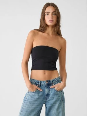 Zdjęcie produktu Stradivarius Top bez ramiączek  Czarny