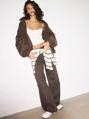 Stradivarius Top na ramiączkach z poliamidu  Ecru