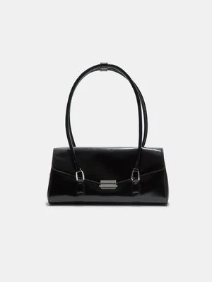 Stradivarius Torba bowling na ramię  Czarny