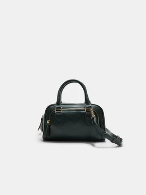 Stradivarius Torba bowling z zamkiem błyskawicznym  Khaki