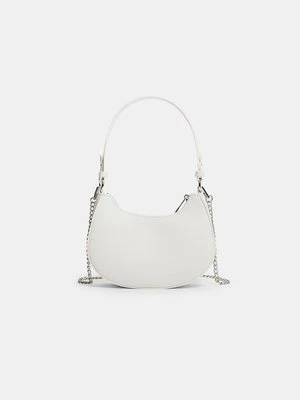 Stradivarius Torba na ramię księżyc  Biały