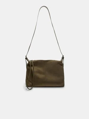 Stradivarius Torba na ramię o miękkim dotyku  Khaki