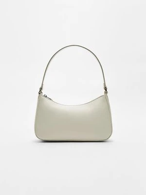 Stradivarius Torba na ramię z długim łańcuchem  Biały