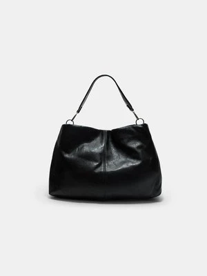 Stradivarius Torba na ramię z uchwytem  Czarny