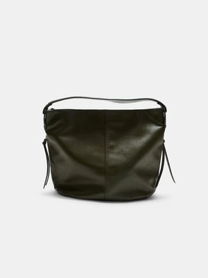 Stradivarius Torba na ramię z zamkiem błyskawicznym  Oliwkowy