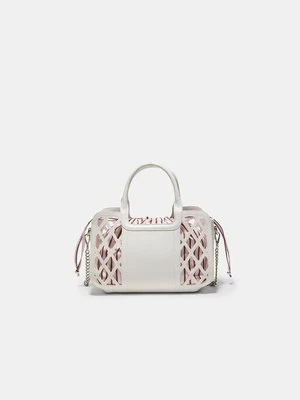 Stradivarius Torba tote koszyk  Biały