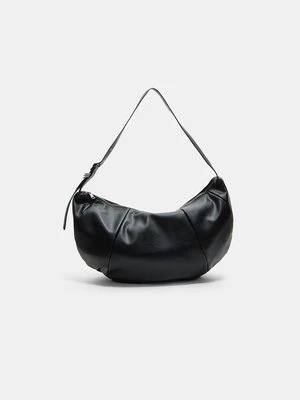 Stradivarius Torebka listonoszka ze sztucznej skóry  Czarny