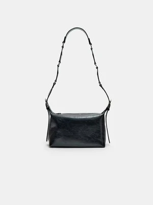 Stradivarius Torebka na ramię z ćwiekami  Czarny