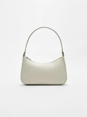 Stradivarius Torebka na ramię z łańcuszkiem  Biały