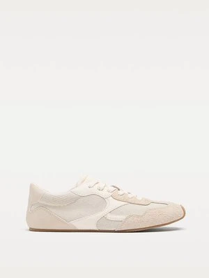 Stradivarius Trampki damskie podstawowe  Naturalny
