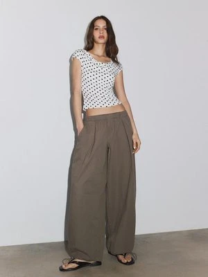 Stradivarius Wielopozycyjny top bez rękawów  SZARY DENIM