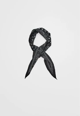 Stradivarius Wzorzysta bandana  Czarny