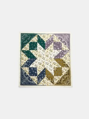 Stradivarius Wzorzysta chustka  Liliowy