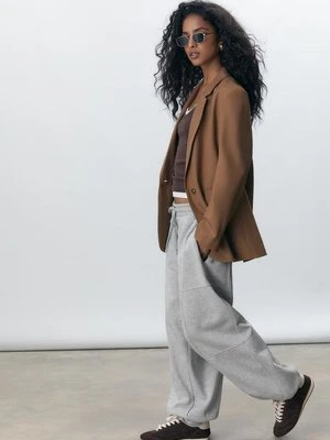 Stradivarius Żakiet regular fit  Brązowy